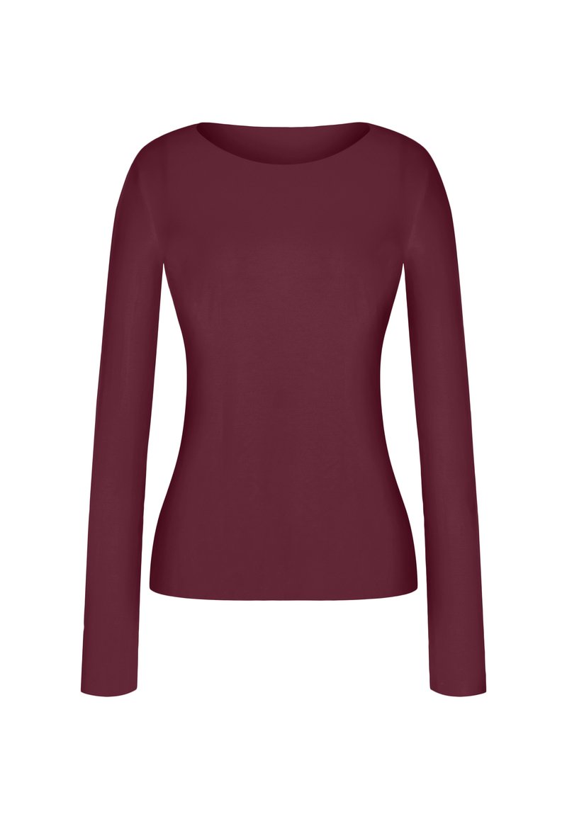 Wolford AURORA PURE  - Langarmshirt - port royale