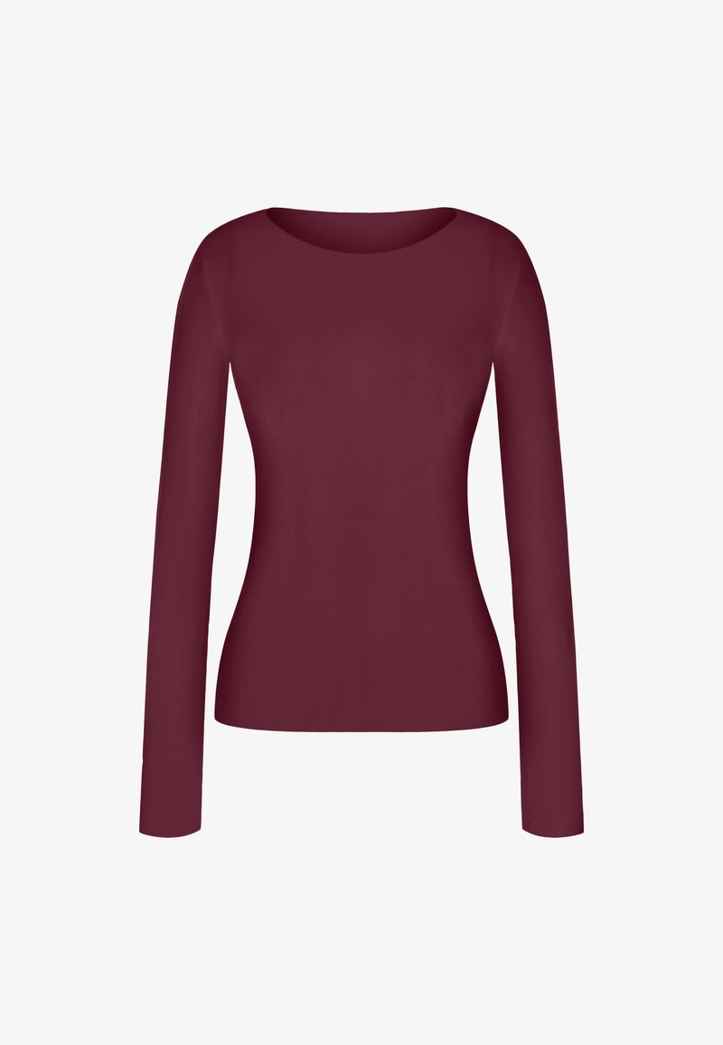 Wolford AURORA PURE - Langarmshirt - port royale