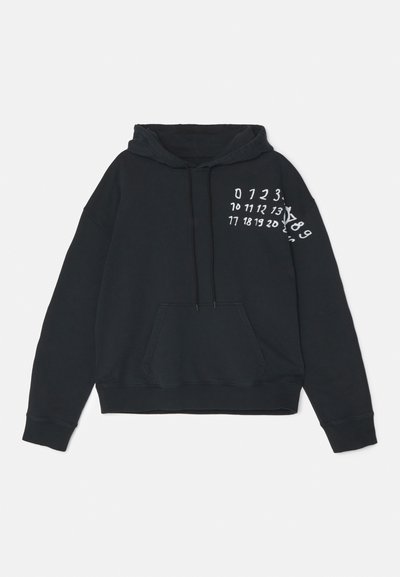 MM6 Maison Margiela Sweatshirt com capuz - black