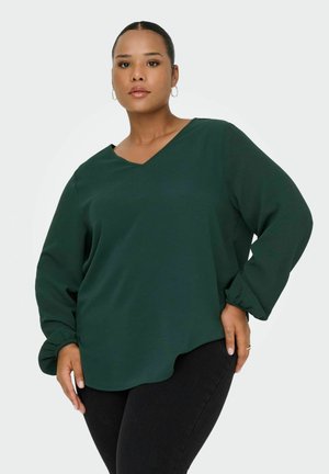 CARVICA LIFE V NECK  - Blouse - green gables