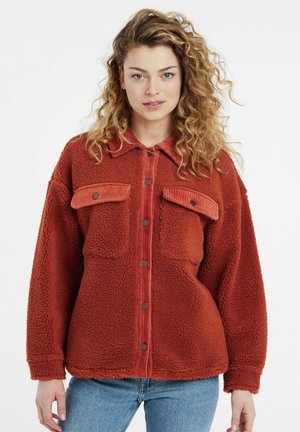 LATTEA - Fleecejacke - uluru rust