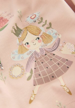 Next REGULAR FIT - LONG SLEEVE EMBELLISHED - Vestito di maglina - pink fairy