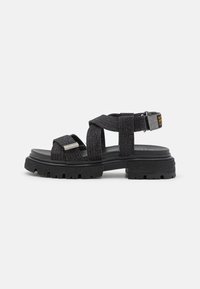 G-STAR XINVA DNM W - Platform sandals - black