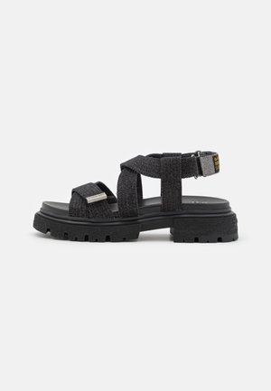 XINVA DNM W - Platform sandals - black