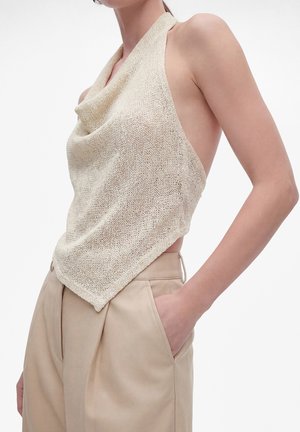 Koton, COWL NECK BLOUSE. - Top - beige