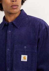 Carhartt WIP FLINT SHIRT - Skjorta - aura rinsed