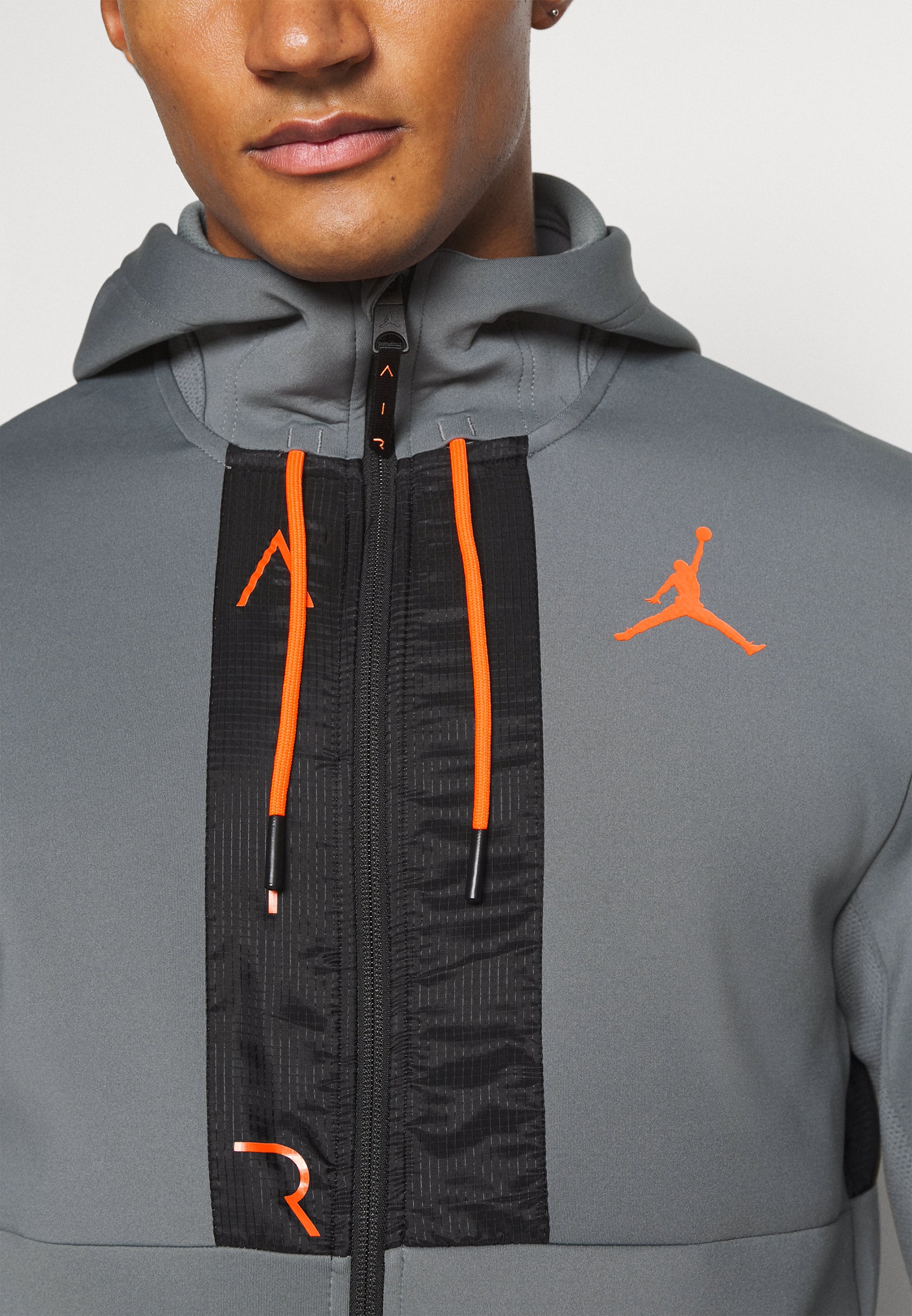 Black and orange jordan hoodie Clearance