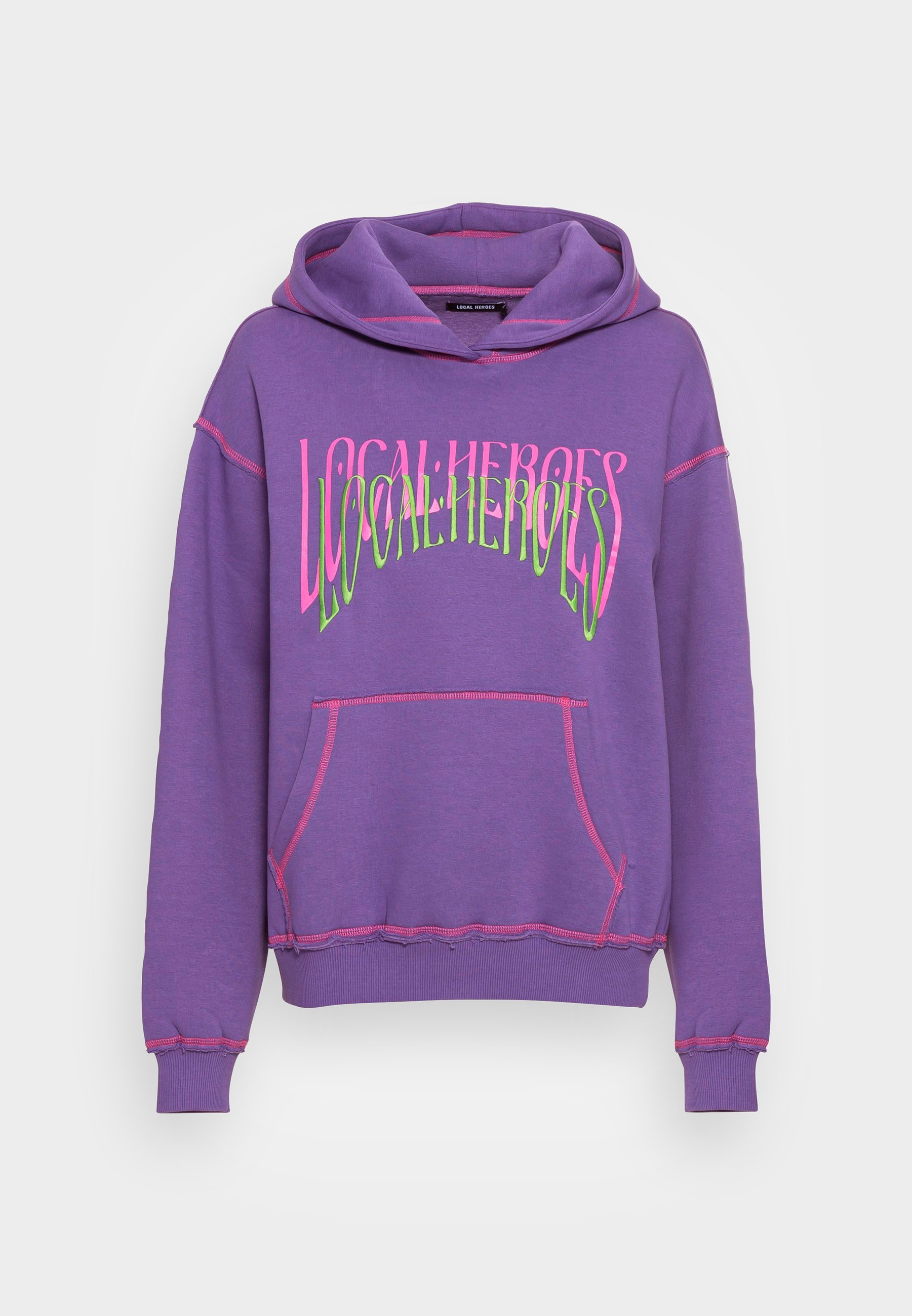 Local Heroes ORCHID HOODIE - Sudadera - purple/morado - Zalando.es