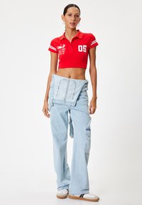 Koton POCKET DETAIL OVERALLS - Tuinbroek - light blue