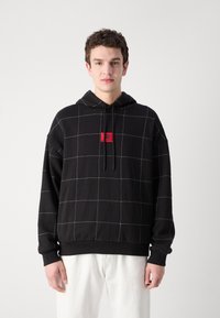 HUGO DALLY - Sweat à capuche - black