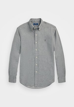 Polo Ralph Lauren CUSTOM FIT DOUBLE FACED SHIRT - Camisa - grey heather multi