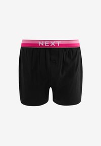Next TEN PACK - Bokseriai - black bright rainbow waistband