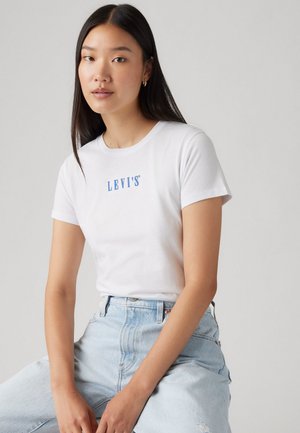 THE PERFECT TEE - Tricou cu imprimeu - bright white