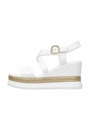 Platform sandals - bianco