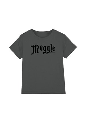 Cotton Soul, HARRY POTTER MUGGLE UNISEX - Print T-shirt - anthracite