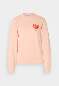 CHEST ARTWORK REGULAR FIT - Sweatshirt - peach pink