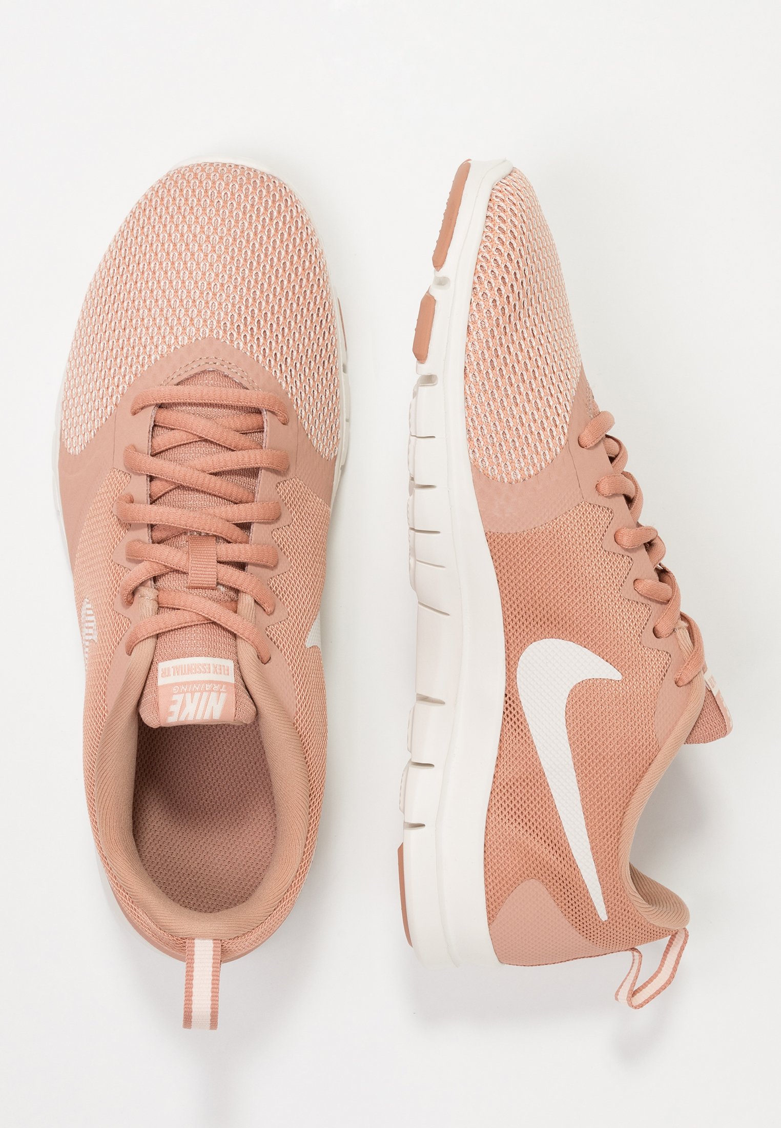 nike flex essential rose gold