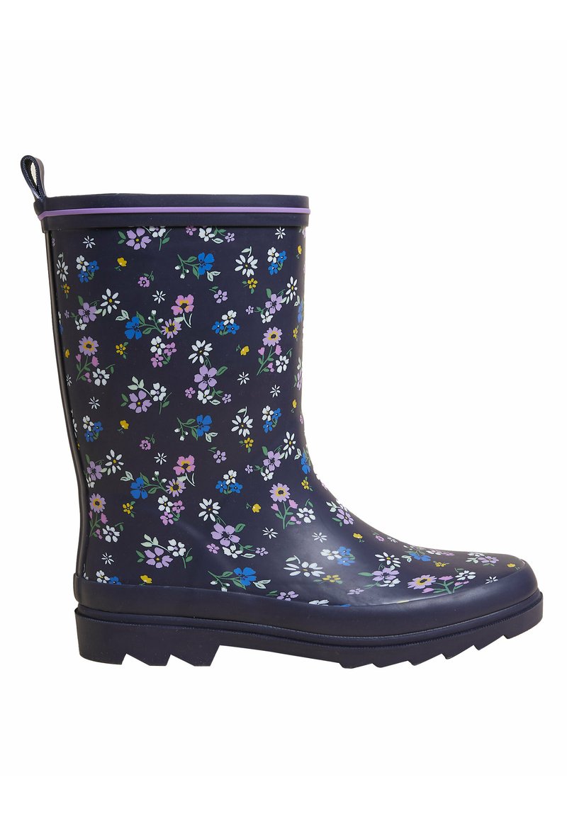 Marks & Spencer KIDS FLORAL SMALL LARGE Regenlaarzen navy mix/blauw Zalando.nl