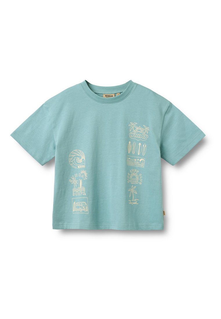 Wheat T-shirt print meerkleurig
