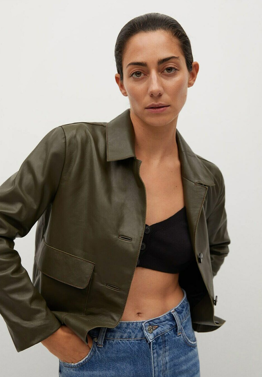 Femme Veste en cuir Femme Veste en cuir