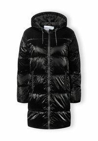 HOODED PADDED PUFFER - Winterjacke - black