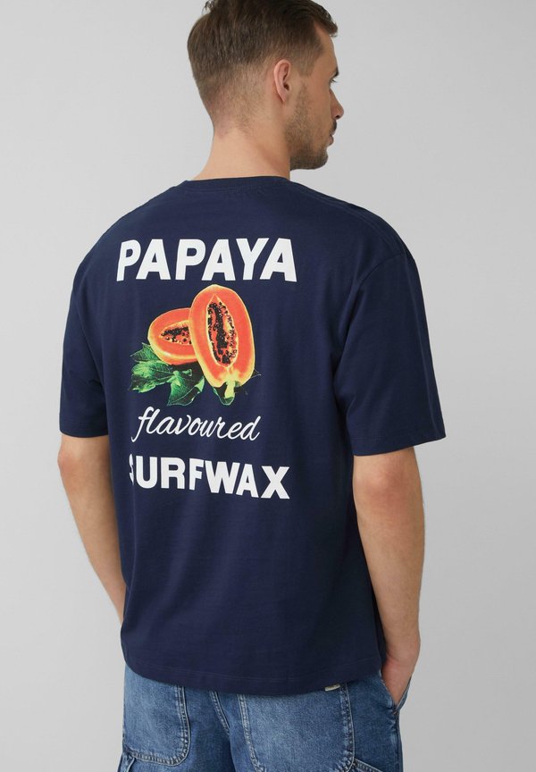 MIT FRONT - T-Shirt print - tiefblau