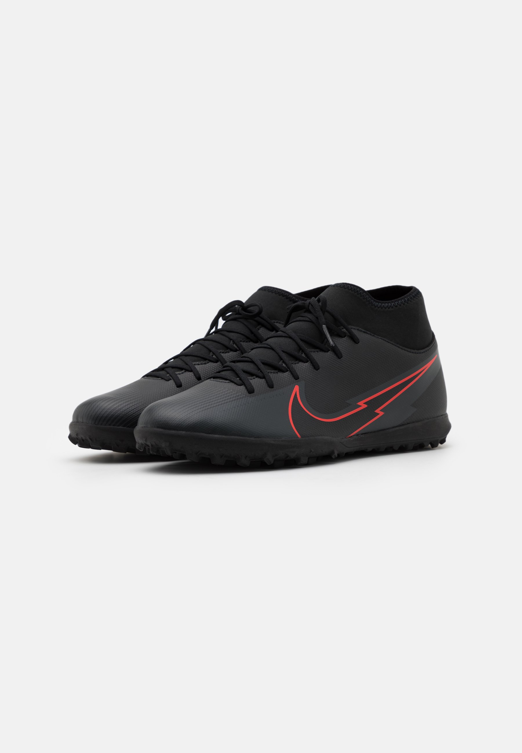 Nike Performance MERCURIAL 7 CLUB TF - Scarpe da calcetto con tacchetti -  black/dark smoke grey/nero - Zalando.it