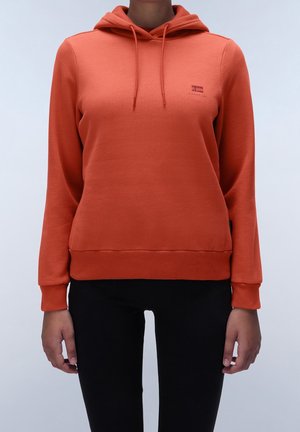 Felpa con cappuccio - red