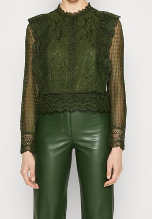 Blus - dark green