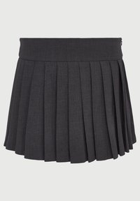 LEGER X OH APRIL FRANJA SKIRT - Pleated skirt - dark grey melange