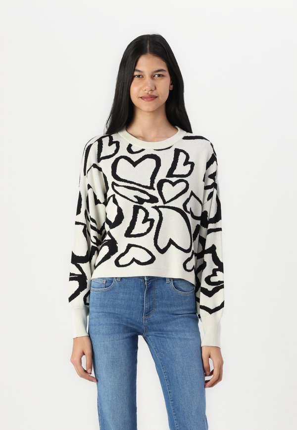 ONLMONTANA O NECK - Strickpullover - birch