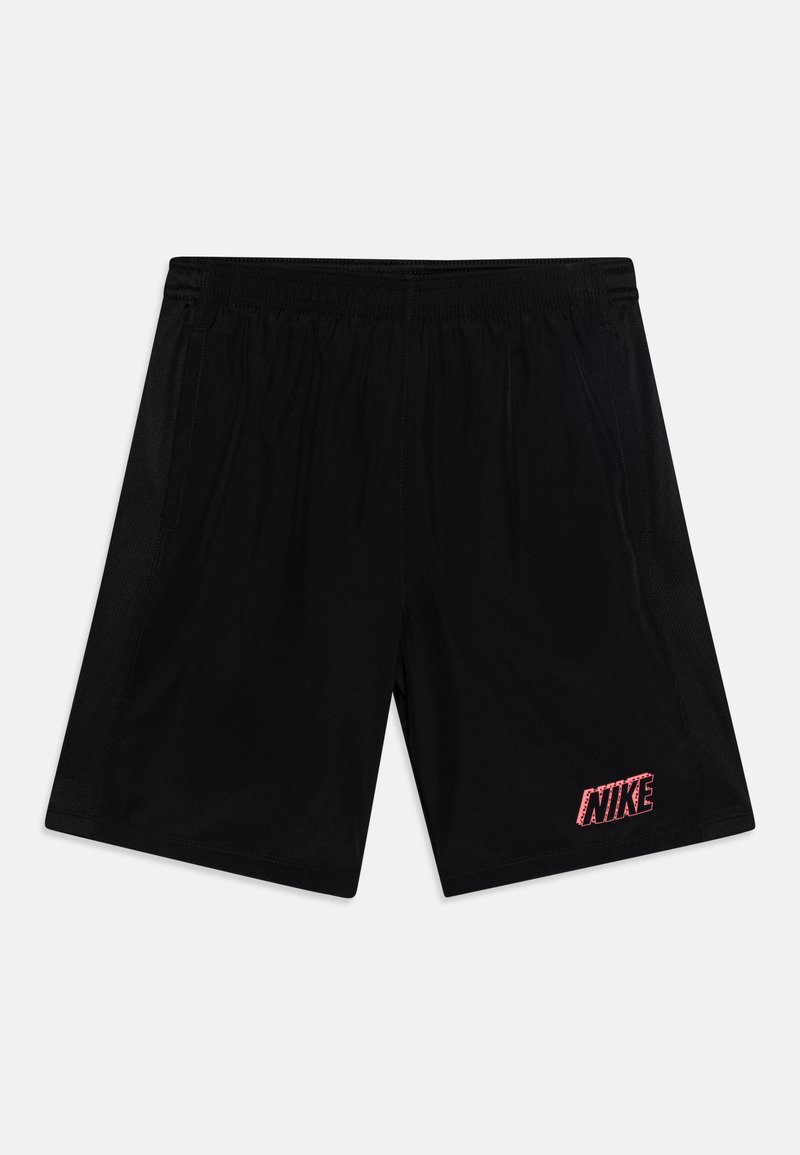 Nike Performance ACADEMY UNISEX - Sports shorts - black/sunset pulse