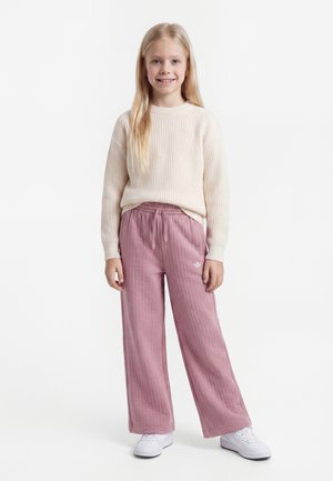 adidas Originals, WIDE LEG PANTS JUNIOR - Παντελόνι φόρμας - magic mauve