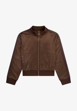Michael Kors Kids CARDIGAN - Tröja med dragkedja - brown