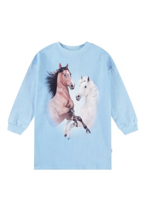 CYRELLA - Robe de jour - bleu horses