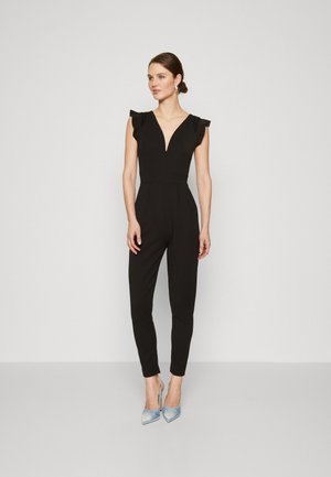 FRILL SLEEVE - Tuta jumpsuit - black