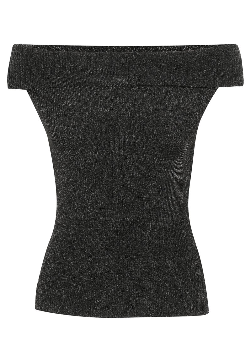 Gestuz T-shirt print zwart