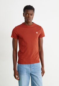 Timberland - SHORT SLEEVE TEE - T-shirt basique - burnt henna Image miniature 1