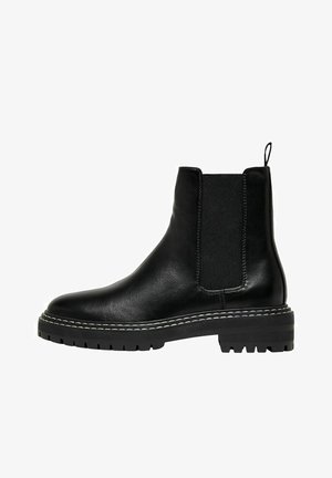 ONLY SHOES CHUNKY - Boots à talons - black