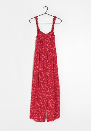 Mango Jumpsuit - red