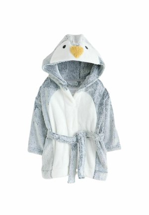 REGULAR FIT - Badjas - grey white penguin