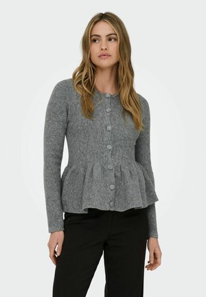 ONLPIRUET - Gilet - light grey melange