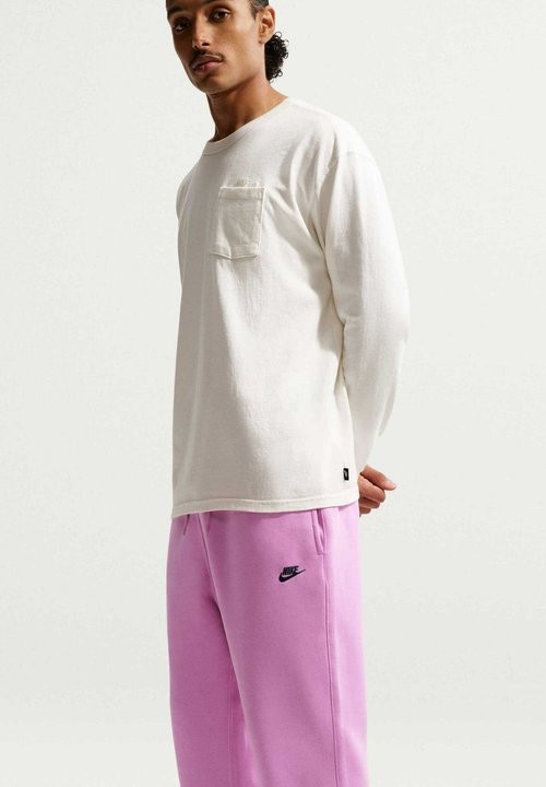 Nike M NK CLUB BB JOGGER - Tracksuit bottoms - light magenta light magenta midnight navy — photo 5