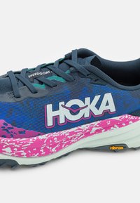 HOKA SPEEDGOAT 6 - Chaussures de running - stormy skies/aqua breeze