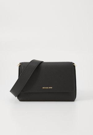 NESSA MESSENGER - Borsa a tracolla - black