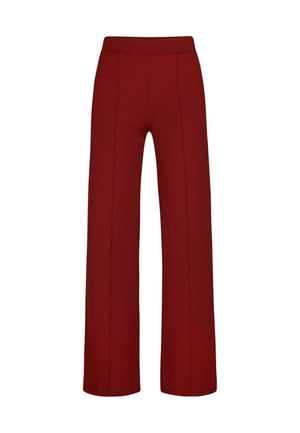 Miss Etam MIA WIDE LEG - Broek - dark red