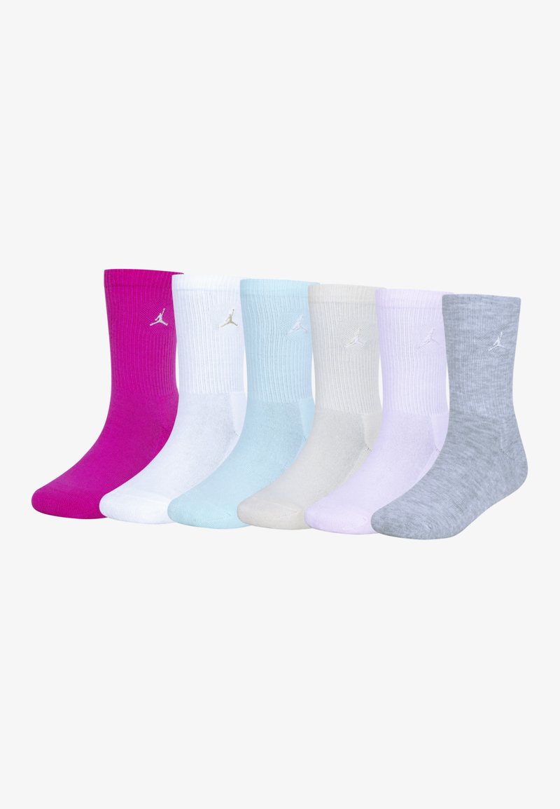 Jordan EVERYDAY ESSENTIALS UNISEX 6 PACK - Calcetines - fire pink