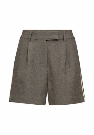 NANACC PIPING PLEAT SHORTS - Shorts - mink