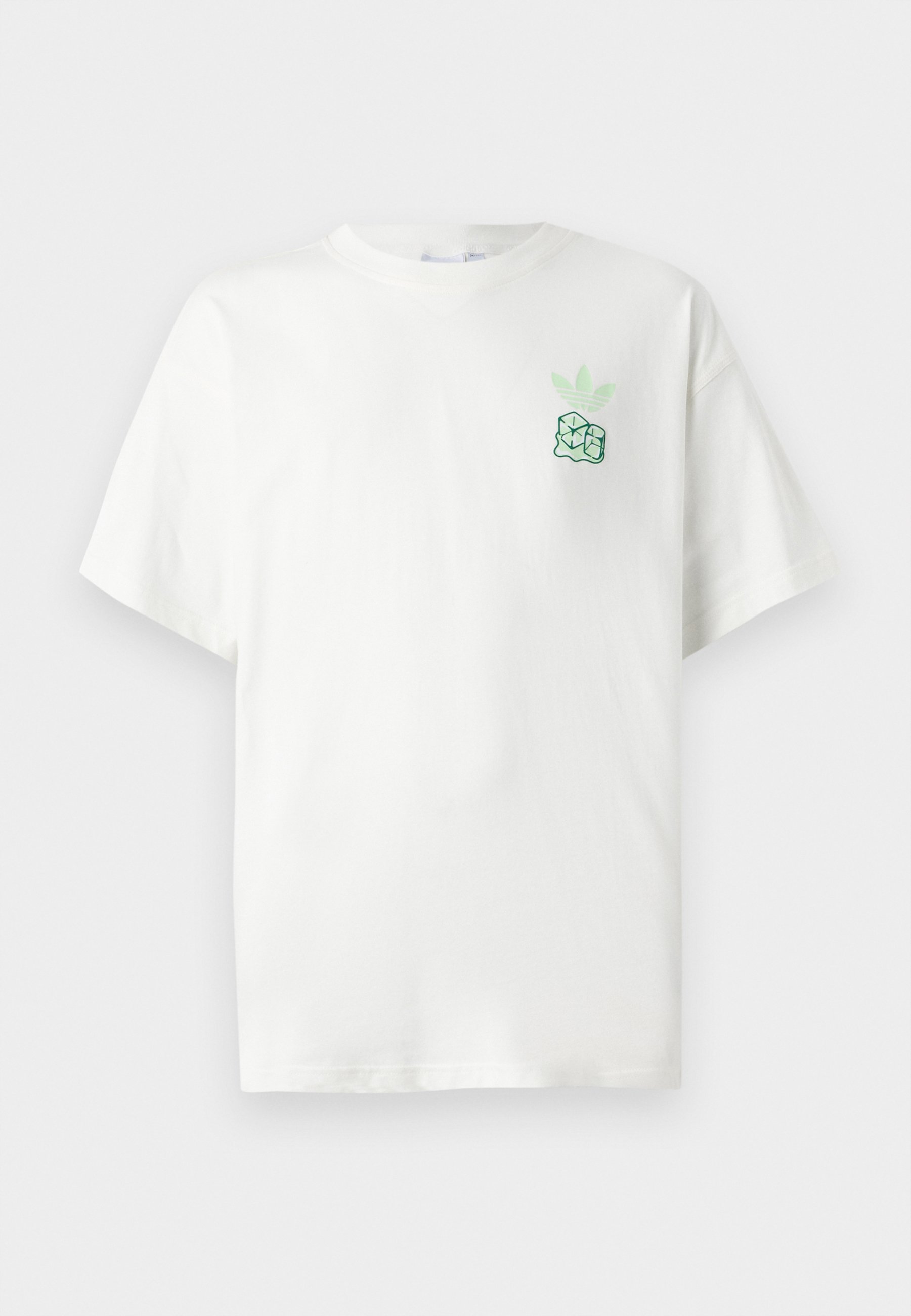 adidas Originals ICED LATTE TEE UNISEX - T-shirt estampada - off