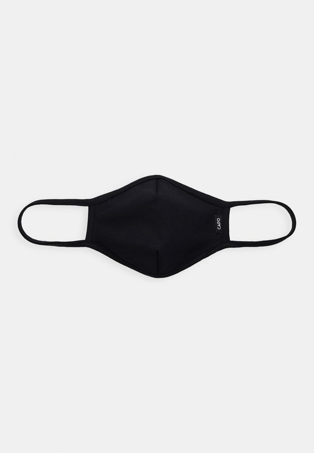 FACEMASK SINGLE - Stoffen mondkapje - black